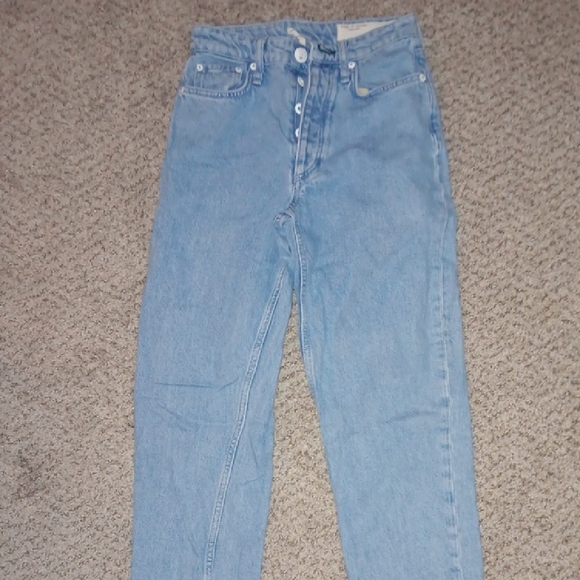 rag & bone Denim - rag & bone Light Blue High Rise Women's Jeans